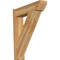 Ekena Millwork Traditional Slat Rough Sawn Outlooker, Western Red Cedar, 8"W x 32"D x 38"H OUT08X32X38TRA06RWR - alternate 1
